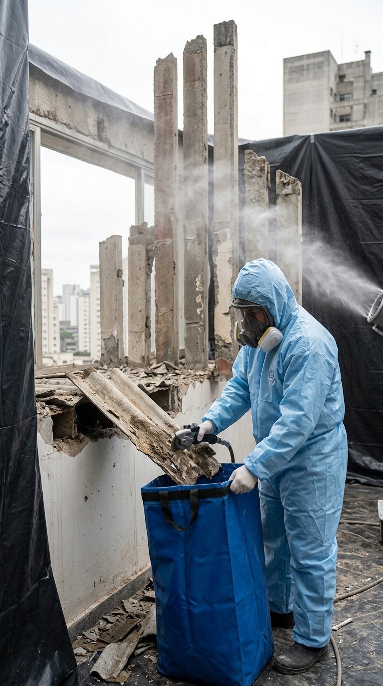 Demolição Contaminada em São Paulo