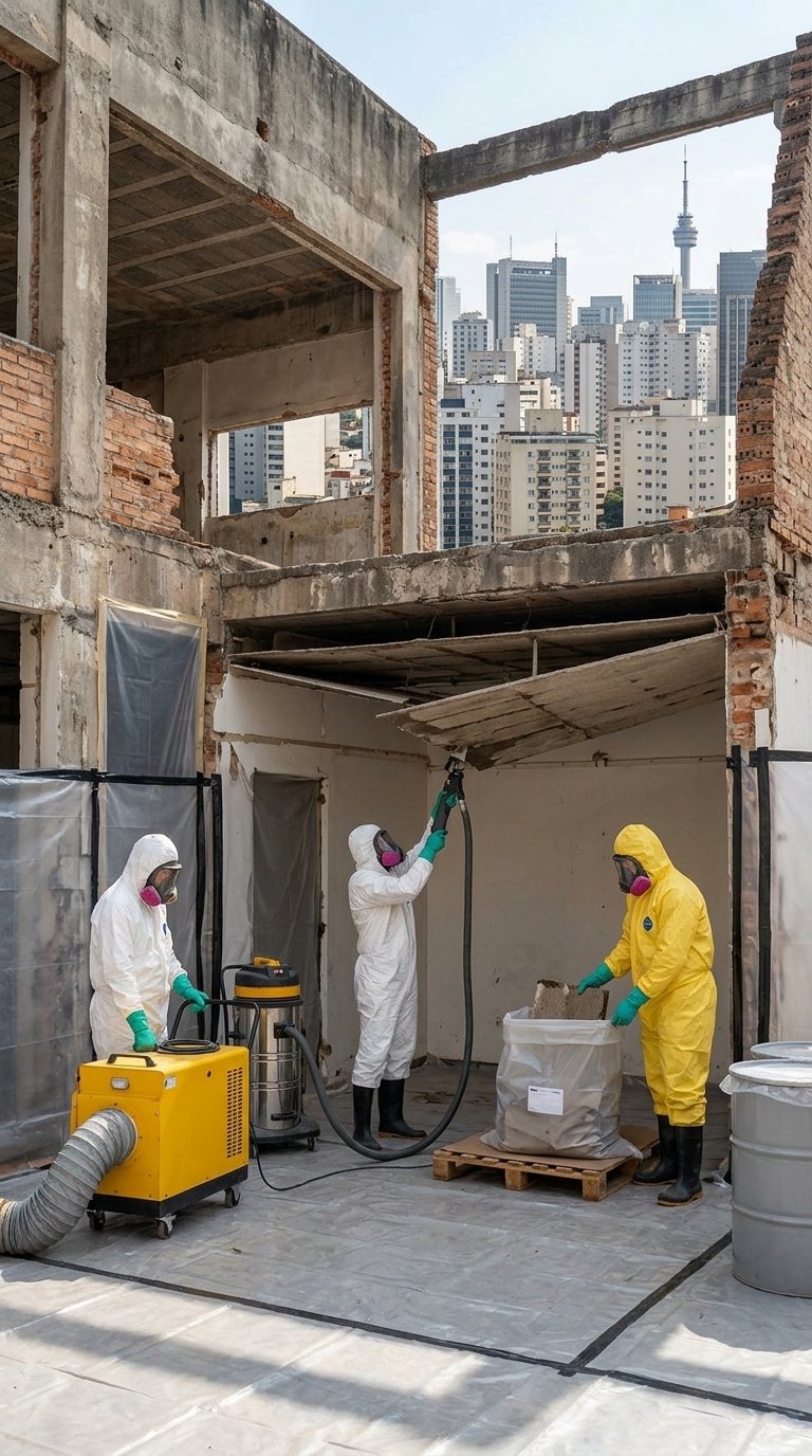 Demolição Contaminada em São Paulo