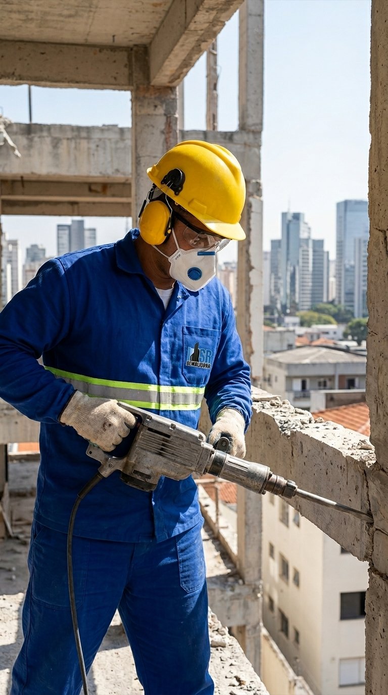 Demolição Controlada em São Paulo